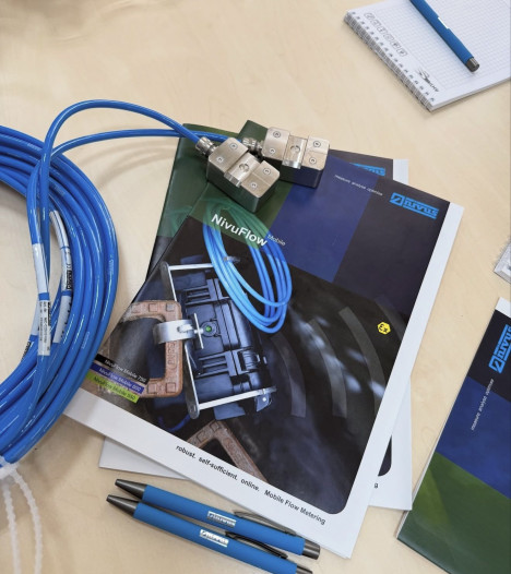 Фото Презентація портативного пристрою NivuFlow Mobile від компанії NIVUS