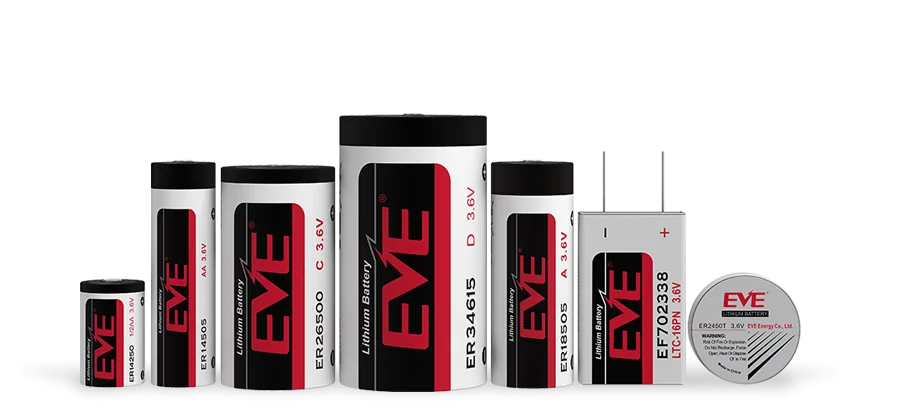 Фото Батарейки літієві EVE серії ER та ERM 2