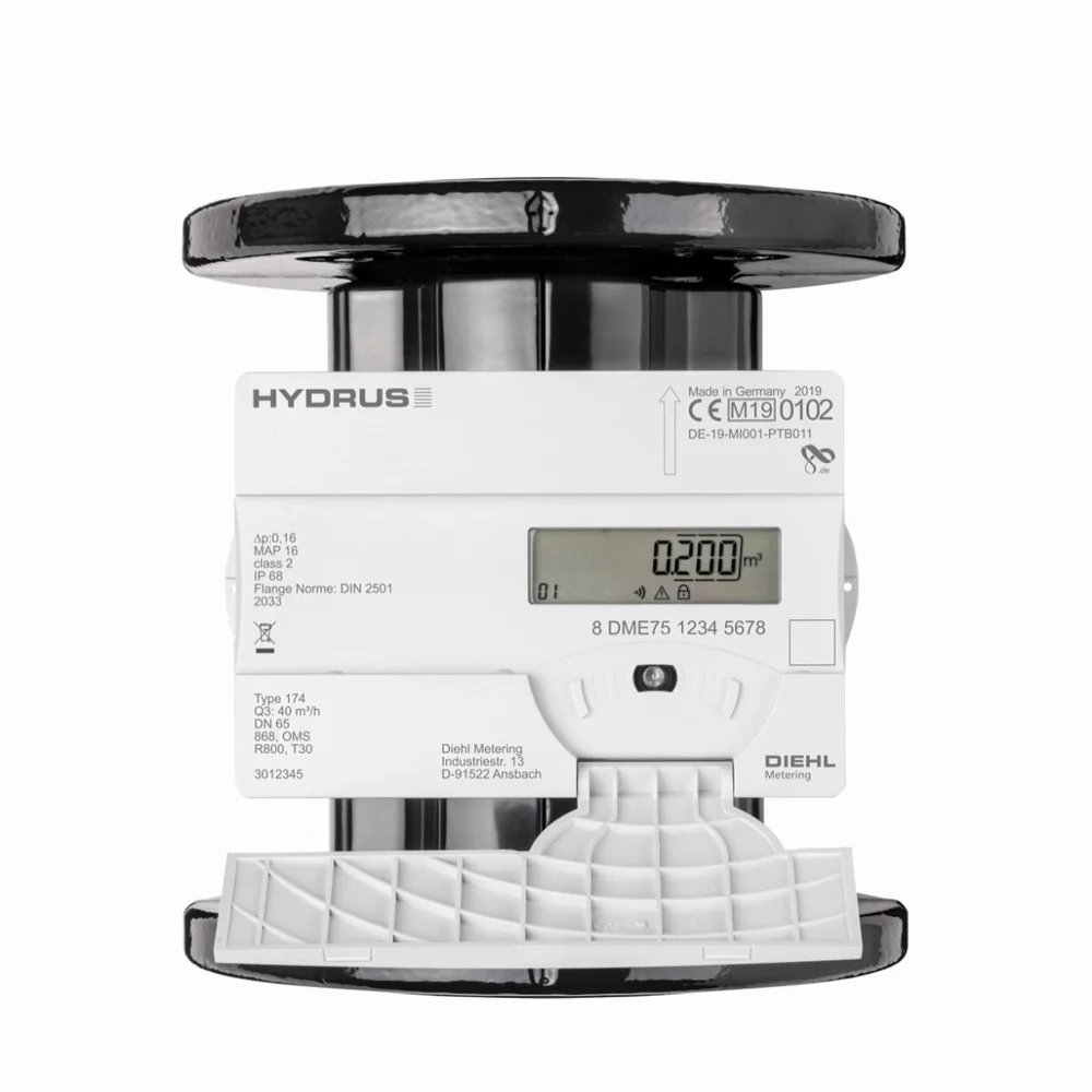 Фото Ультразвуковий автономний лічильник води HYDRUS 2.0 BULK (IP68, R800)